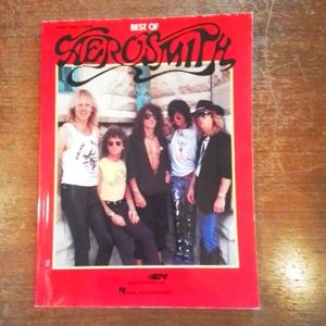 Best of Aerosmith piano,vocal, guitar book